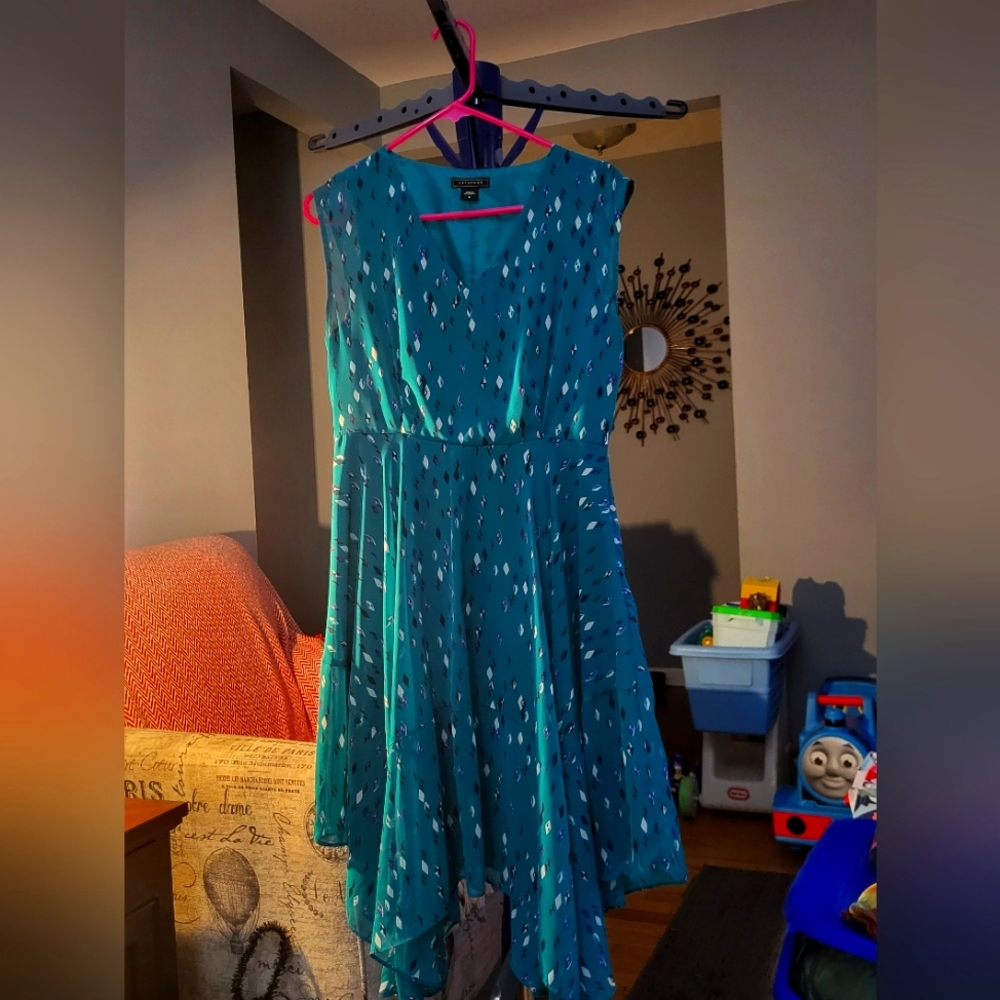 Teal Dress - like ne2
